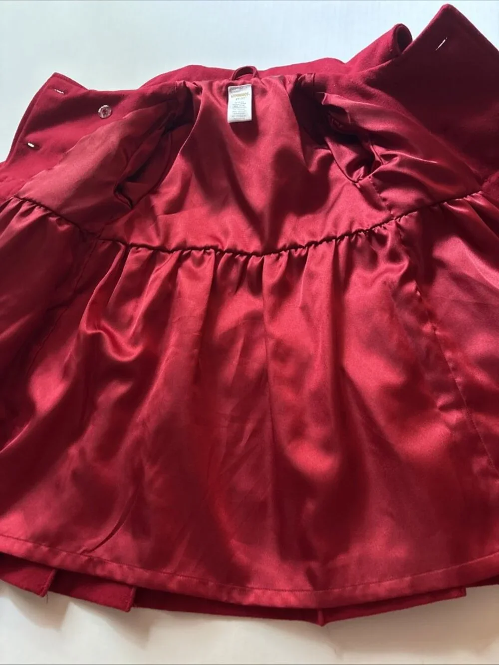 gymboree Red Girls Dress Coat Size 2T-3T